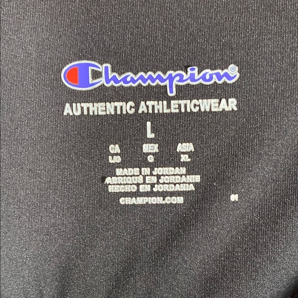 Champion Black High-Rise Performance Leggings Women’s Size Large - Picture 2 of 8